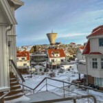 Smögen bryggan till badet vandring vinterskärgård Smögen bryggan till badet vandring vinterskärgård
